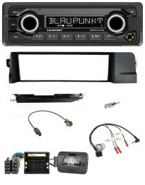 Blaupunkt Bluetooth DAB Lenkrad USB Autoradio für BMW 3er E46 Profi 2001-2007
