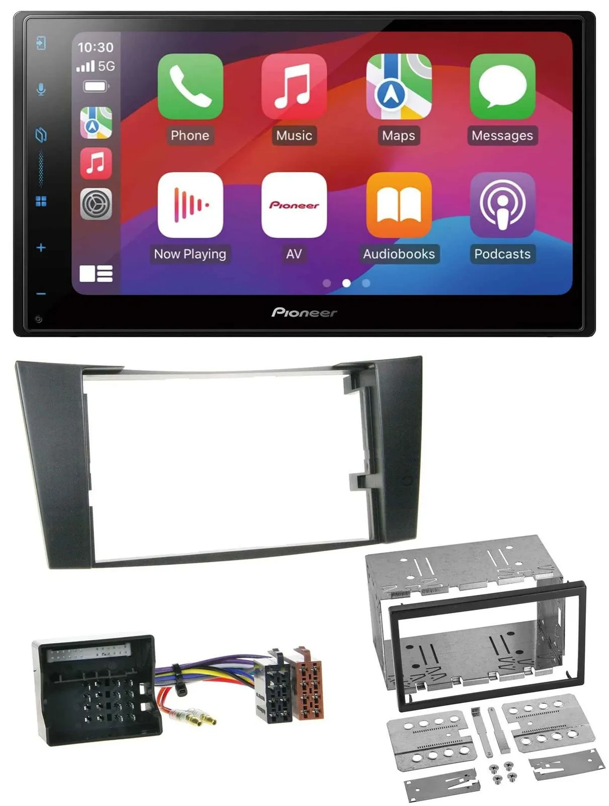 Pioneer DAB USB MP3 Bluetooth 2DIN Autoradio für Mercedes CLS E-Klasse W211 02-0