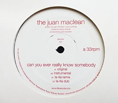 Виниловая пластинка The Juan MacLean - Can You Ever Really Know Somebody [New Vinyl LP]