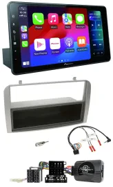 Pioneer Bluetooth DAB Lenkrad USB Autoradio für Alfa GT 147 07-10 silber Ablagef