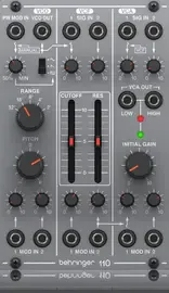 Модуль для студийного синтезатора BEHRINGER 110 VCO/VCF/VCA