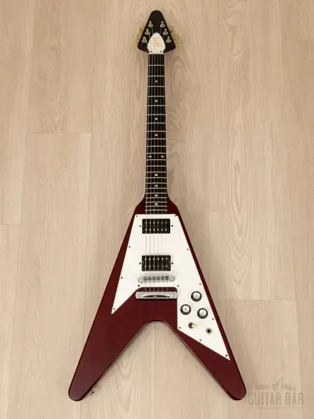 Электрогитара Gibson Flying V 1967 Vintage Reissue HH Heritage Cherry w/case USA 1995