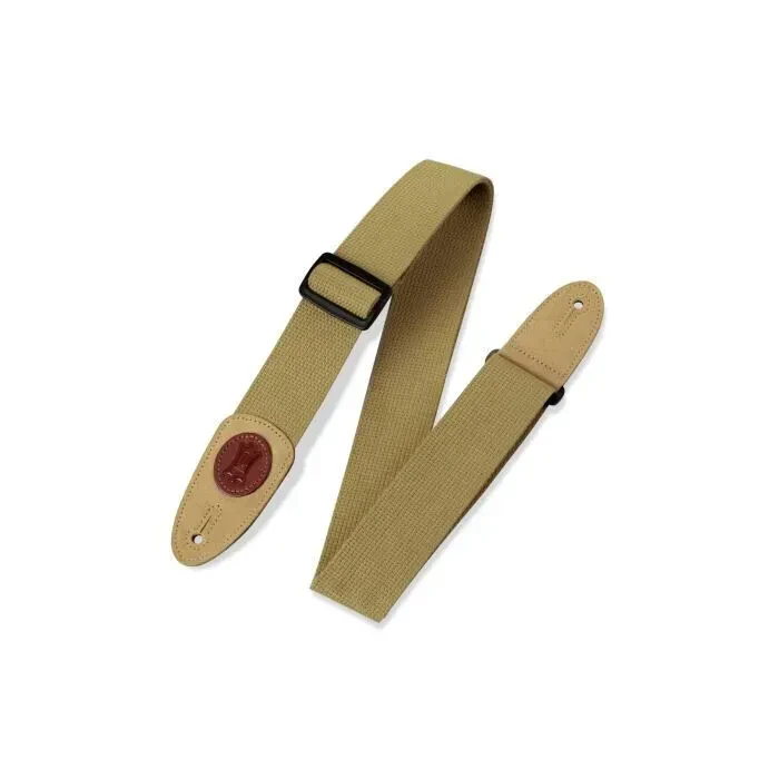 Ремень для гитары Levy's MSSC8-TAN Cotton Tan