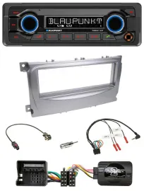 Blaupunkt MP3 Bluetooth USB Lenkrad Autoradio für Ford Galaxy C-Max ab 2007 Focu