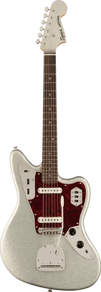 Электрогитара Squier by Fender Classic Vibe '60s Jaguar Laurel FB Silver Sparkle