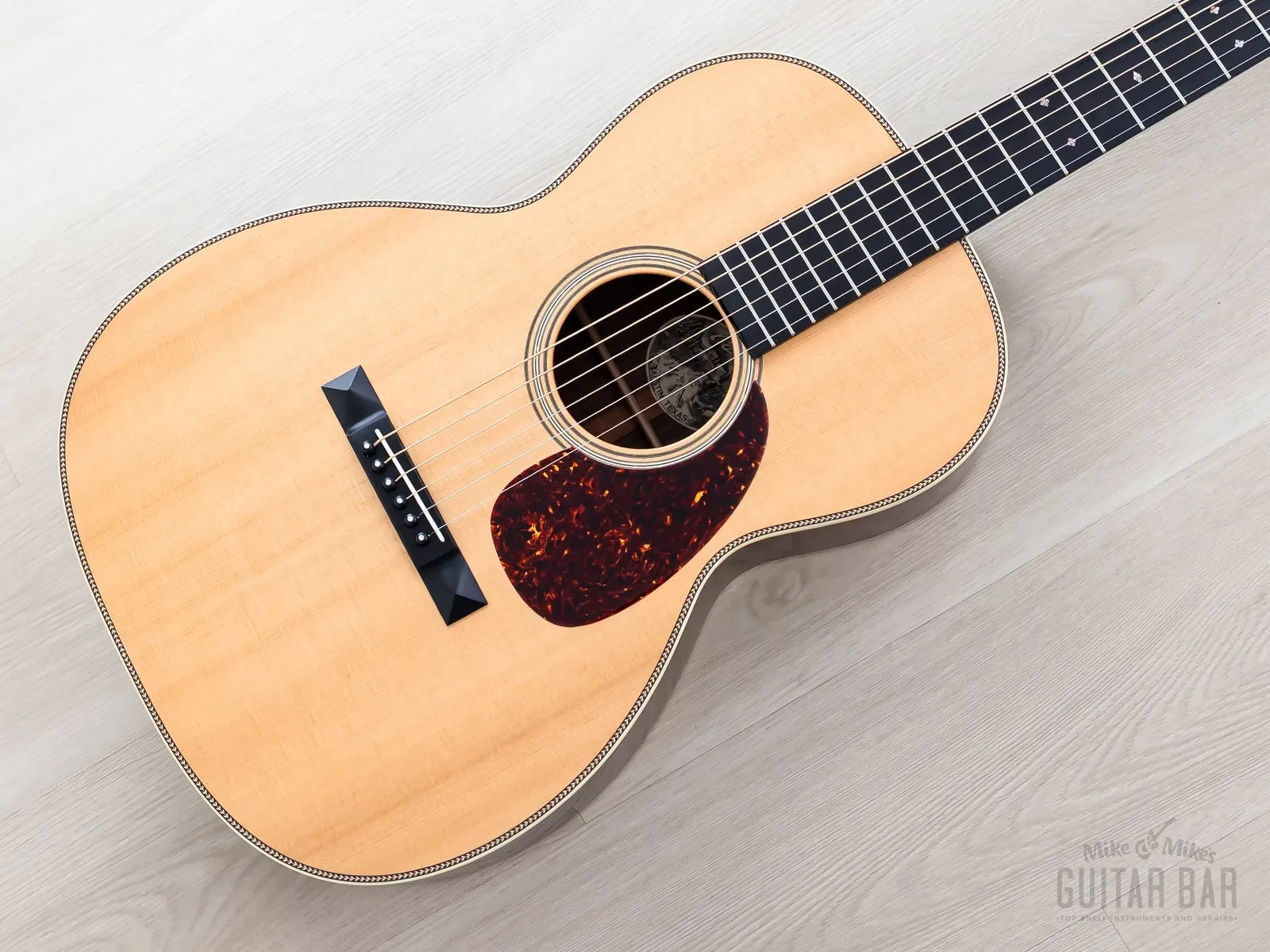 1993 Collings 0002H 12 Fret Long Scale Herringbone Acoustic Guitar w/ Case