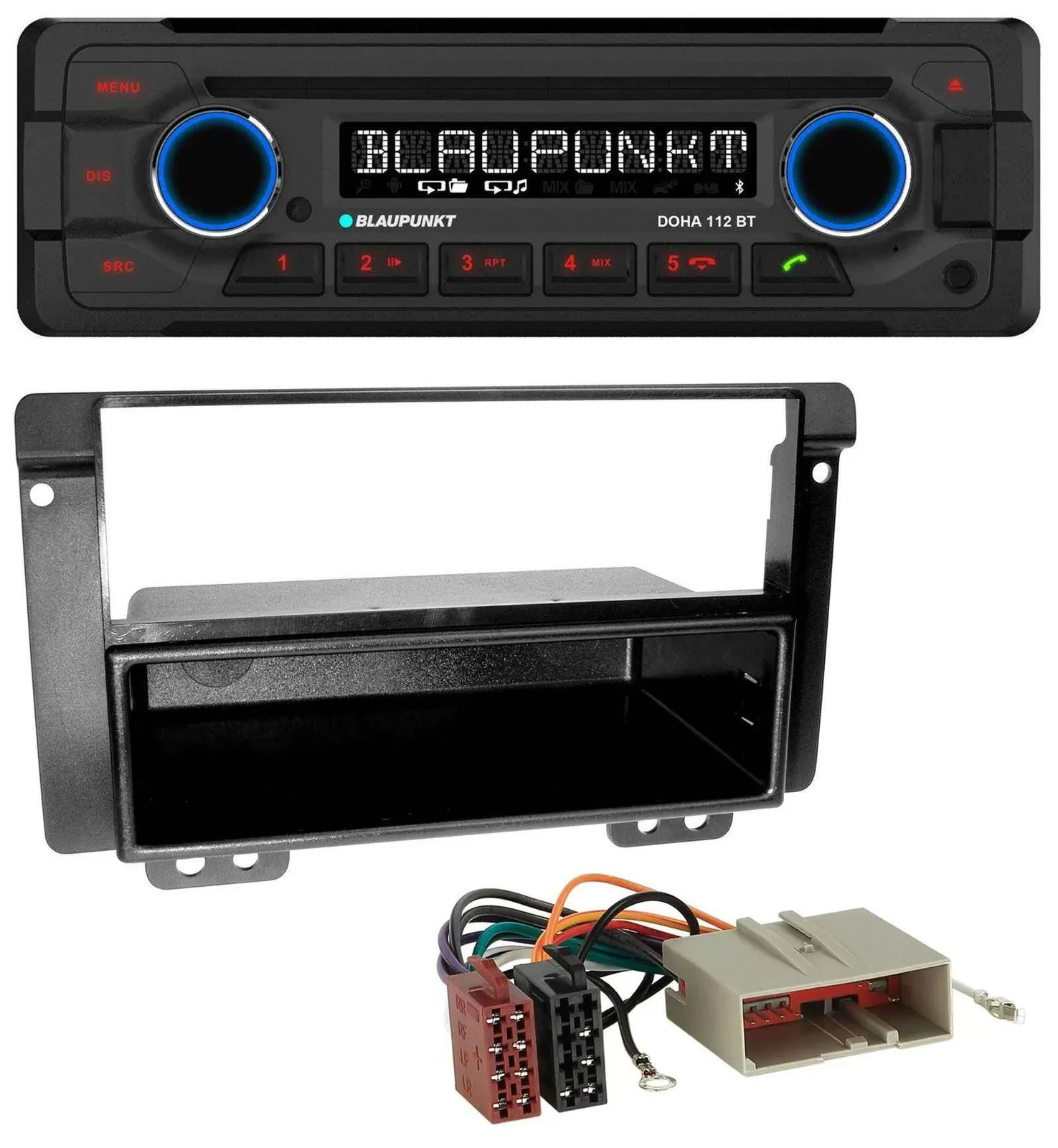 Blaupunkt AUX MP3 CD Bluetooth USB Autoradio für Landrover Freelander 2004-2007