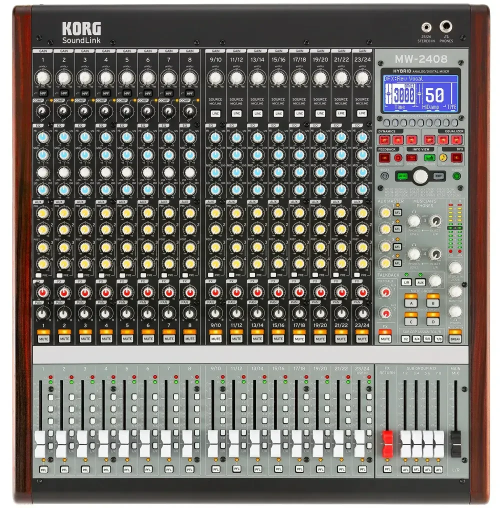 KORG MW2408 Hybrid-Mixer 24 Kanäle / B-Ware