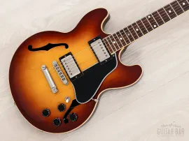 1997 Gibson Custom Shop ES-336 Snakehead Carved Top Semi-Hollow w/ Case, CS-336