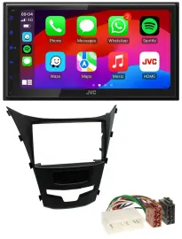 Автомагнитола для SsangYong Korando (с 2013) JVC 2 DIN, Bluetooth, USB, MP3, DAB