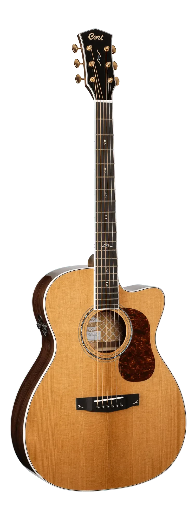 Электроакустическая гитара Cort Gold-OC8 Orchestra Natural Glossy 2025