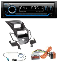 Blaupunkt Bluetooth USB DAB MP3 Autoradio für Ford Fiesta 08-10 Display schwarz