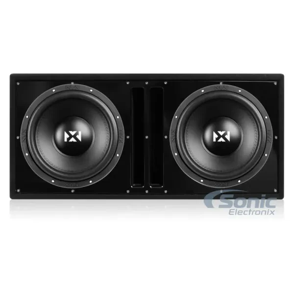 NVX VSW122v3 600 RMS 12" Subwoofer with Enclosure (BBX212BK)