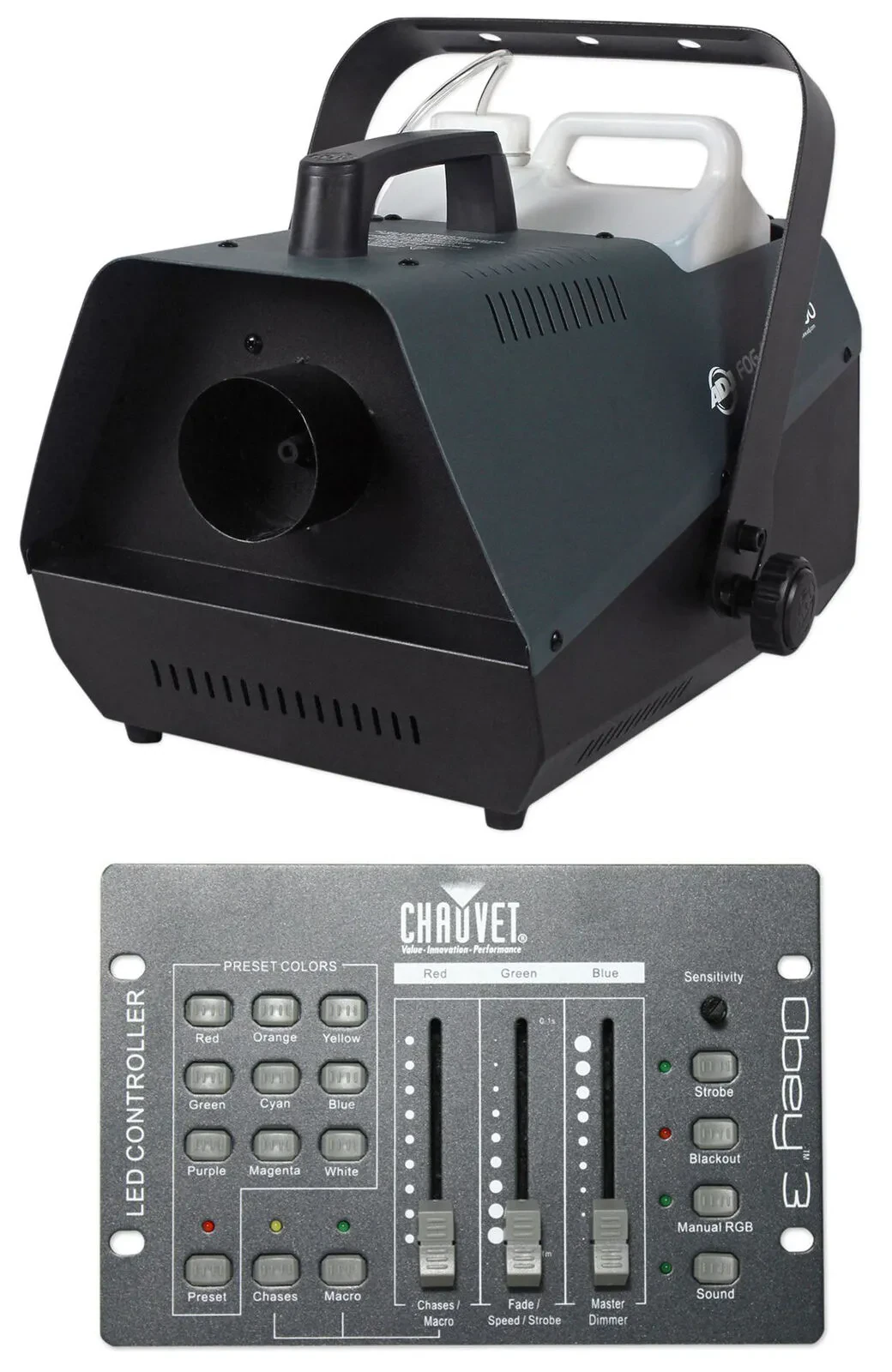 Генератор тумана American DJ Fog Fury 3000 с DMX-пультом