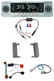 Dietz DAB USB MP3 Bluetooth Autoradio für Audi A2 A3 8L A4 B5 TT 99-06 Aktivsyst