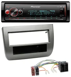 Pioneer Bluetooth USB MP3 DAB Autoradio für Lancia Y 843 03-11 dunkelsilbermetal