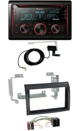 Pioneer 2DIN MP3 DAB USB CD Bluetooth Autoradio für Fiat Ducato 06-11 Citroen Ju