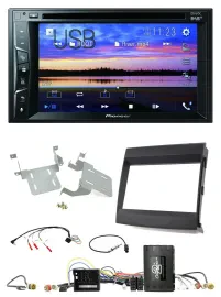 Pioneer Bluetooth 2DIN USB DVD DAB Lenkrad Autoradio für Porsche Cayenne 11-16 I