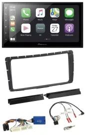 Автомагнитола Pioneer 2DIN, Bluetooth, DAB, USB, для Toyota Hilux (с 2011), 28-pin