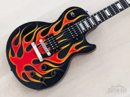 1997 Gibson Les Paul Studio Tak Matsumoto Fireball Flame w/ Case, Yamano