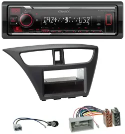 Автомагнитола Kenwood MP3 Bluetooth USB DAB для Honda Civic (с 2012)