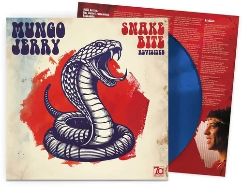 Виниловая пластинка Mungo Jerry - Snakebite Revisited - 180gm Blue Vinyl [New Vinyl LP] Blue, Colore