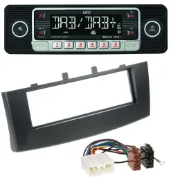 Dietz USB DAB MP3 Bluetooth Autoradio für Mitsubishi Colt (ab 2009)