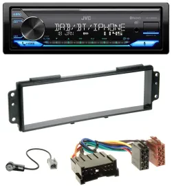 JVC Bluetooth DAB USB MP3 Autoradio für Kia Picanto (2008-2011)