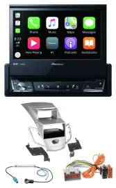 Pioneer DVD Bluetooth DAB USB MP3 Autoradio für Ford Fiesta Display 08-10 silber