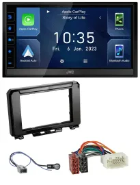 JVC DAB Bluetooth MP3 USB 2DIN Autoradio für Suzuki Jimmny GJ ab 2018