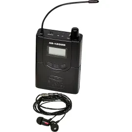 Galaxy Audio 1200 Series WPM Receiver With EB4 Ear Buds Band P4