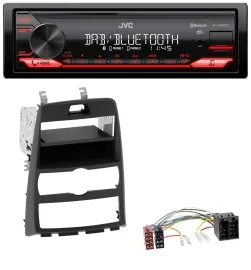 JVC Bluetooth USB DAB MP3 Autoradio für Hyundai Genesis BK 10-12 Klimaautomatik
