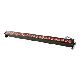 Vega BAR RGBW, 24x 4W LED, 100W, RGBW-Farbmischung, DMX, Musikmodus, Schwarz