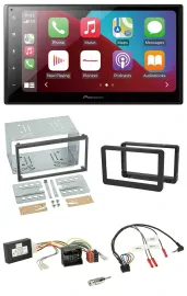 Pioneer USB Lenkrad DAB 2DIN Bluetooth Autoradio für Alfa Romeo Brera 159 Spider