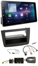 Автомагнитола Pioneer Bluetooth USB DAB с управлением на руле для Alfa Romeo Mito (955) 2014–2018, черная