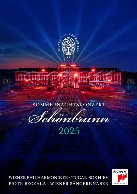WIENER PHILHARMONIKER / TUGAN SOKHIEV - Schönbrunn, Sommernachtskonzert 2025 (DVD)