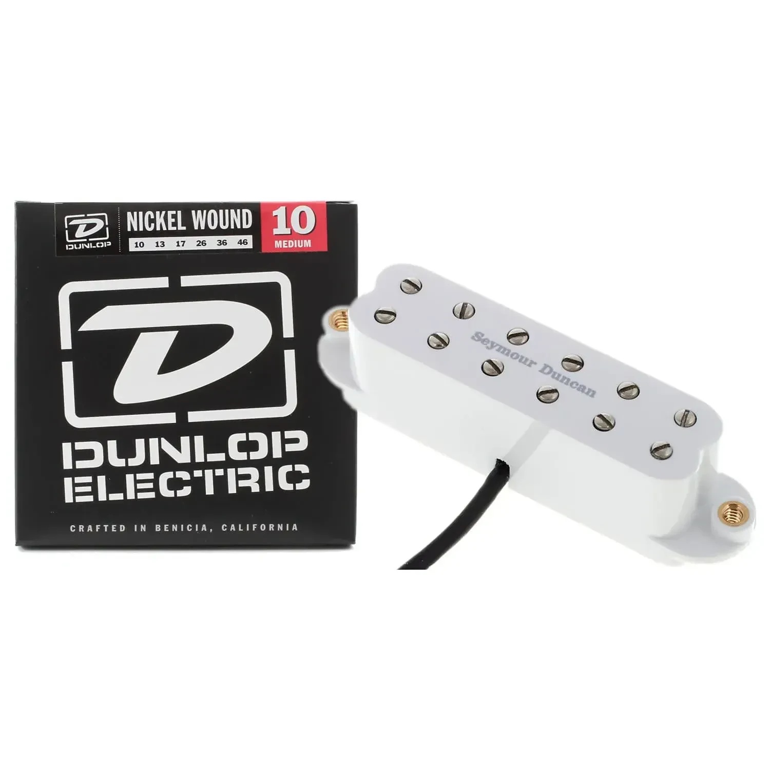 Звукосниматель для электрогитары Seymour Duncan SL59-1n Little '59 Humbucker Neck для Strat, белый