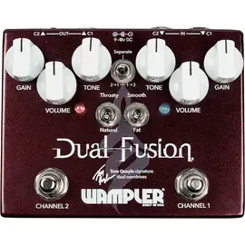 Педаль эффектов для электрогитары Wampler Dual Fusion Tom Quayle Signature Overdrive
