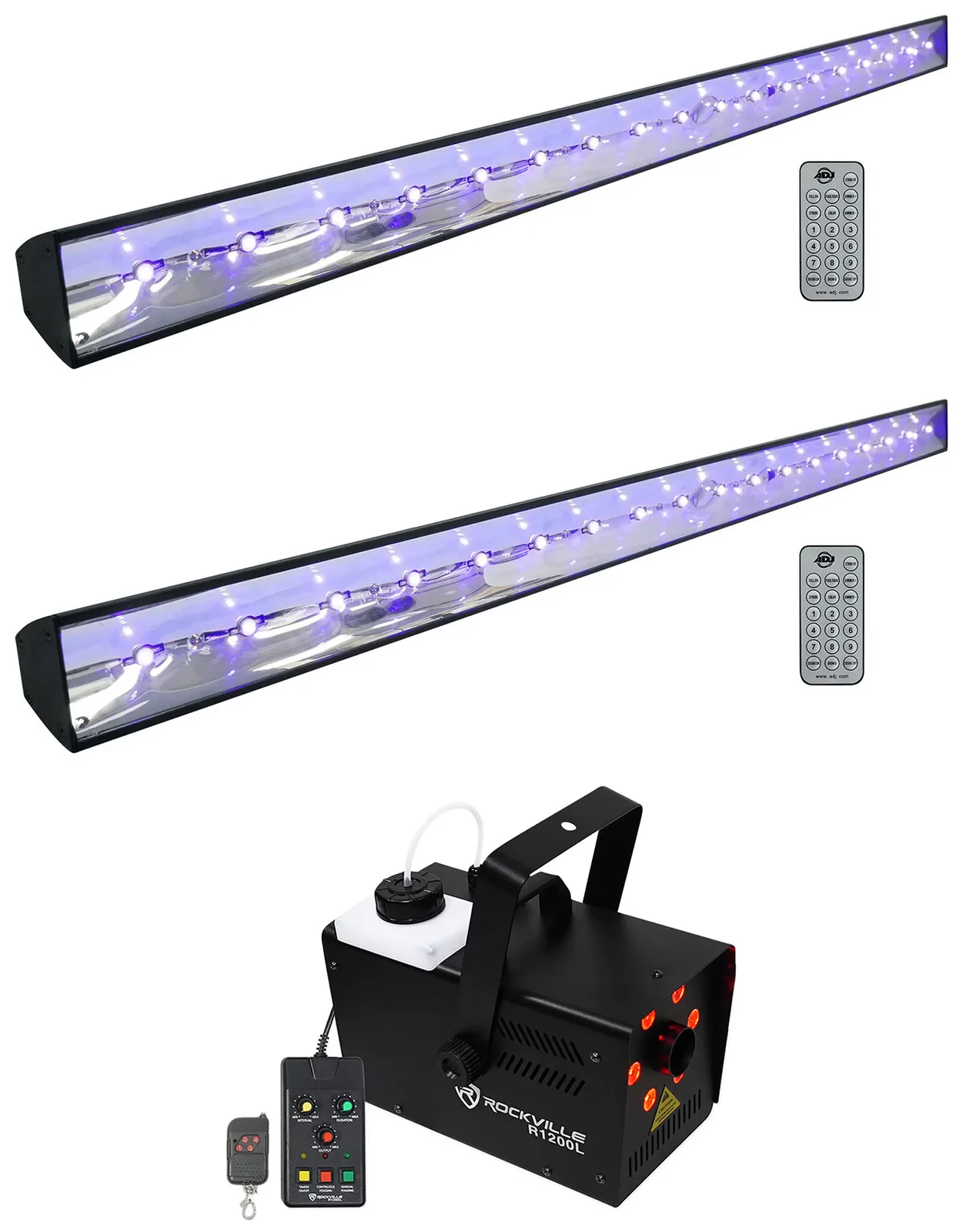 Комплект светового оборудования American DJ ECO BAR UV DMX+R1200L