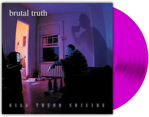 Виниловая пластинка Brutal Truth - Kill Trend Suicide [New Vinyl LP] Colored Vinyl, Purple, Reissue