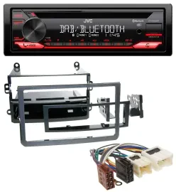 JVC CD DAB USB Bluetooth MP3 Autoradio für Nissan 350Z (ab 2006)