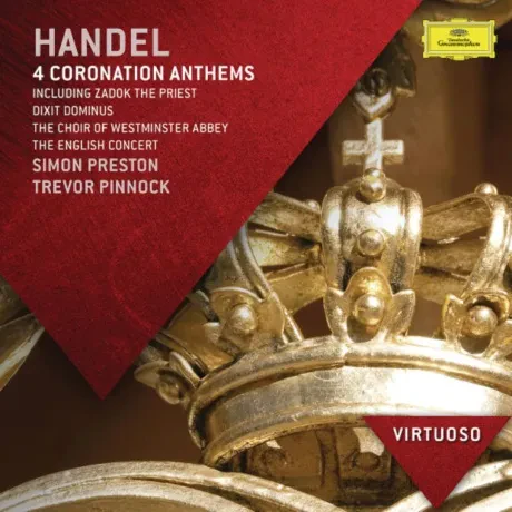 TREVOR PINNOCK - Handel: 4 Coronation Anthems (CD)