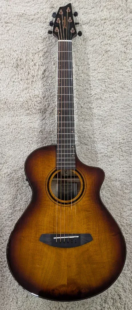 Breedlove Pursuit Exotic S Companion CE Acoustic Electric Guitar, Tiger's Eye