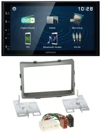 Kenwood 2DIN Bluetooth MP3 USB DAB Autoradio für SSangYong Rodius ab 2013