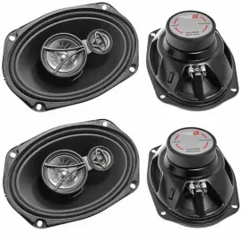 Cerwin-Vega XED693 140W RMS 6x9" Coaxial Car Speakers (2-Pairs)