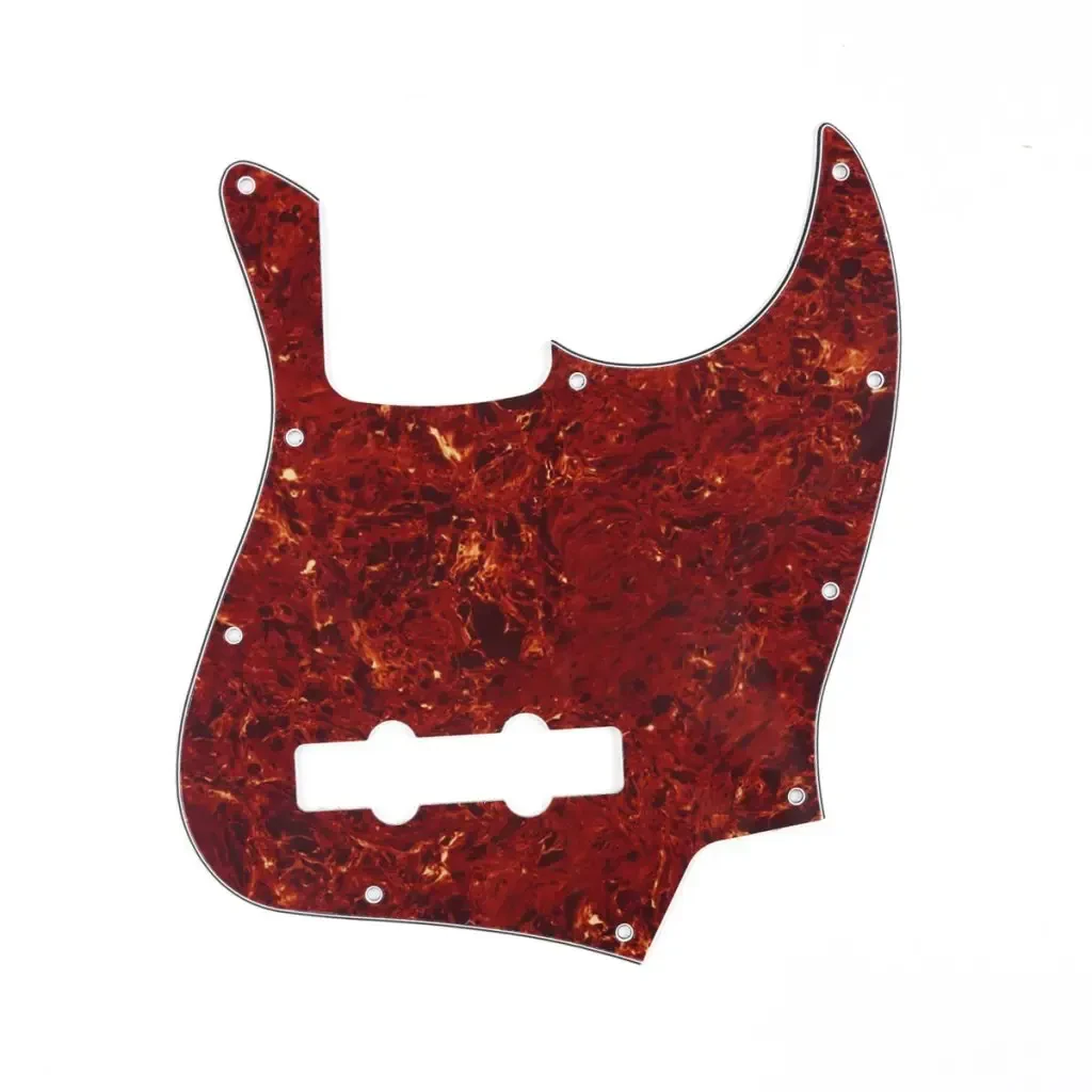 Пикгард Musiclily MX0421 Jazz Bass, 4 слоя, черепаший панцирь
