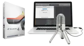 Presonus Studio One 4 Pro Upgrade Artist/Producer v. 1/2/3 to Pro 4.0+USB Mic