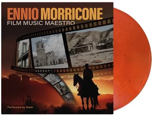 Виниловая пластинка Mask - Ennio Morricone: Film Maestro - Ltd 180gm Transparent Red & Black Vinyl [