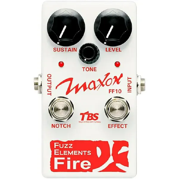 Педаль эффектов для электрогитары Maxon FF10 Fuzz Elements Fire