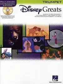 Ноты MusicSales DISNEY GREATS TRUMPET TPT BOOK/CD